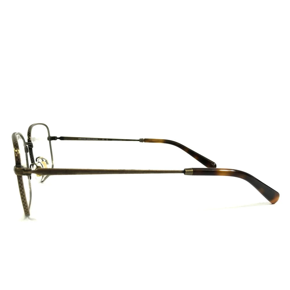 Brooks Brothers Eyeglasses Frames BB1102 1020 Antique Bronze Wire Rim 56-20-145